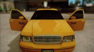 Ford Crown Victoria Taxi 2003 open doors