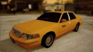Ford Crown Victoria Taxi 2003 front view