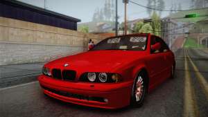 BMW 530d E39 Red Black - 1