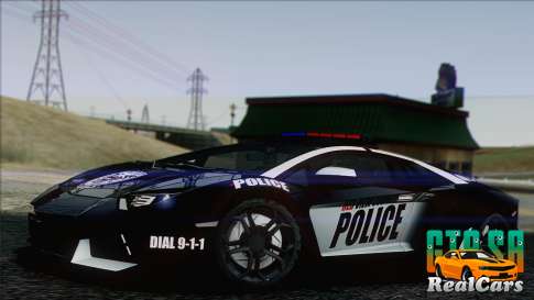 Lamborghini Aventador LP 700-4 Police - 1